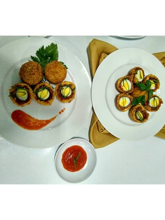 Cara Mudah Membikin Resep  Telur gulung kornet (Scotch egg) yang Lezat, Enak