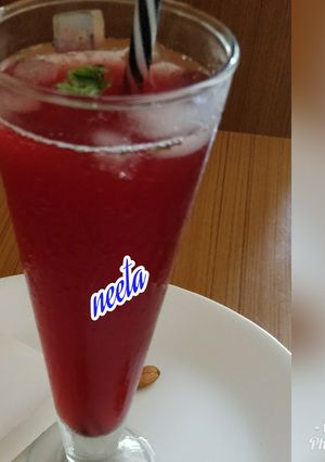 A picture of Kokum Sherbet.