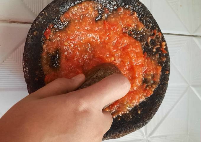 Resep: Sambel Diet Untuk Pemula