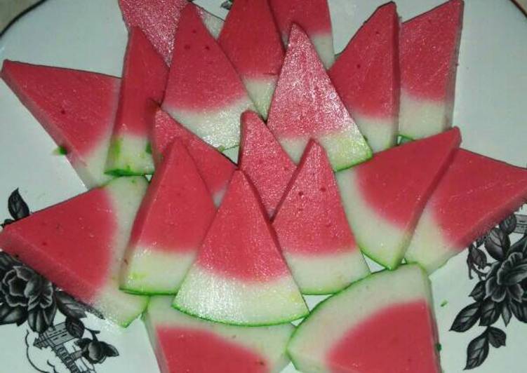 Resep Puding Semangka🍉🍉, Lezat