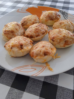 Una foto de Huevos rellenos al horno