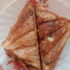 A picture of Masala toast (sandwich).