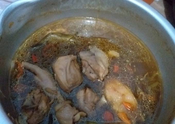 Ayam kecap ala anak kos