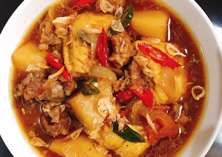 Anti Ribet, Bikin Semur tahu kentang tetelan Ekonomis Untuk Dijual