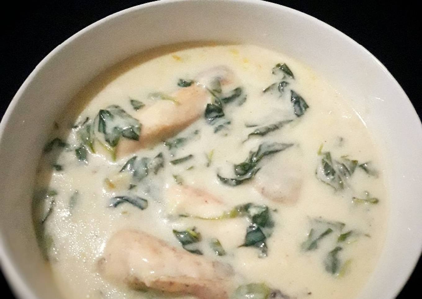 Cheesy Chicken Spinach, Ayam Bayam Keju (76)