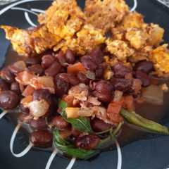 Una foto de Frijoles charros