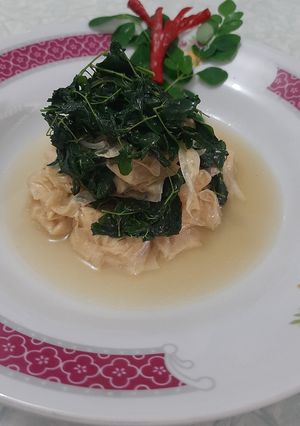 Foto resep Tumis Daun Kelor Kembang Tahu
