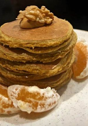 Foto de Panquecas de Aveia e Laranja