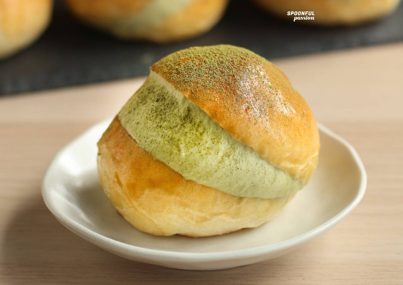 Matcha Cream Bun