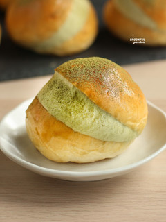 A picture of Matcha Cream Bun.
