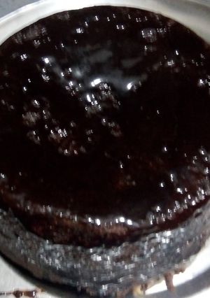 A picture of Eggless cake.