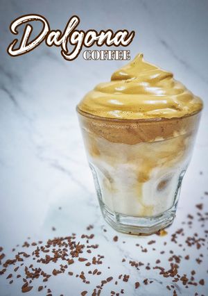 Gambar Dalgona coffee