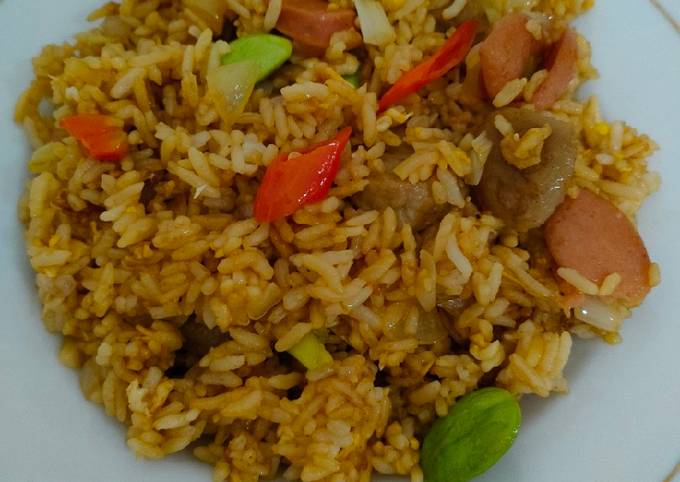Recipe: Appetizing Nasi Goreng Pete