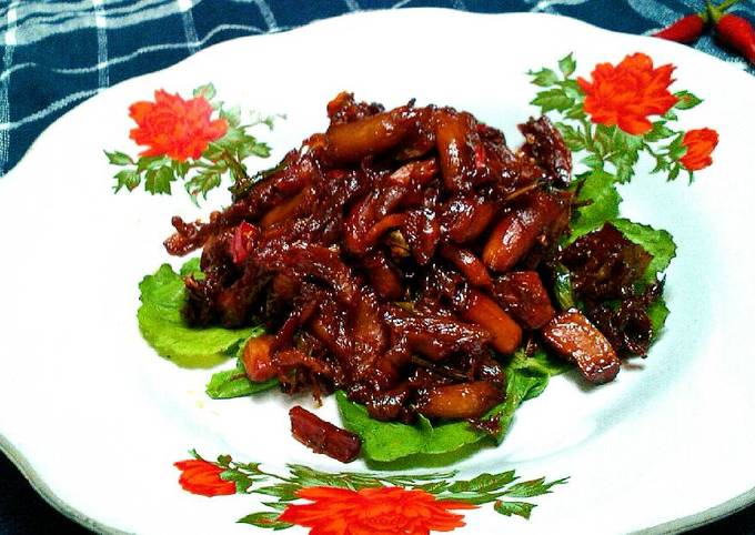 Jamur rasa ayam kecap