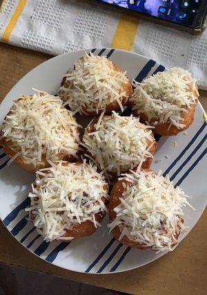Foto resep Donat isi coklat keju ekonomis