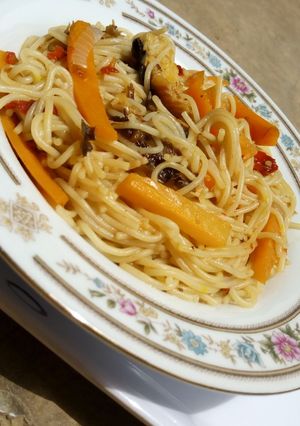 A picture of Spaghetti.