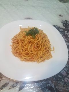 صورة لوصفة سباغيتي بالجامبو 🍝