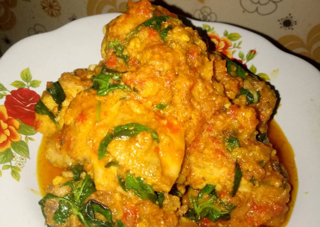 Ayam balado kemangi