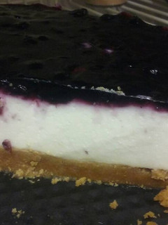 Foto principal de Tarta de queso con mermelada de arándanos