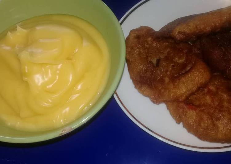 Steps to Prepare Any-night-of-the-week Akara with yellow pap