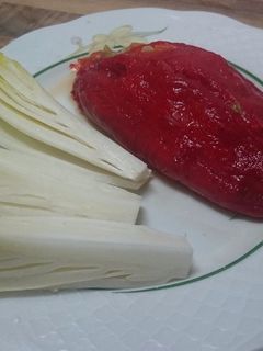 Una foto de Pimientos rellenos de carne y verduritas