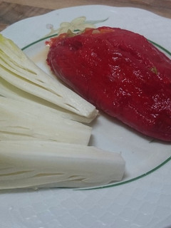 Una foto de Pimientos rellenos de carne y verduritas