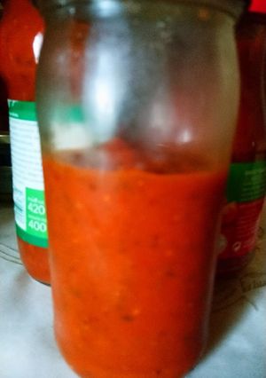 Une photo de Sauce bulgare Lutenitsa