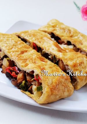 Foto resep Omelet Jamur
