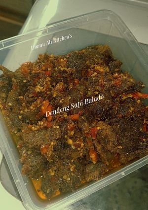 Foto resep Dendeng sapi balado simple