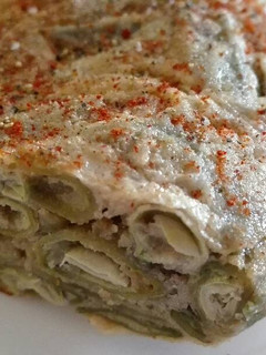 Una foto de Tortilla de habas