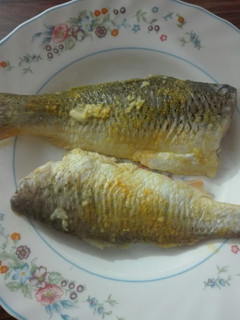 عکسی از دستور طبخ ماهی