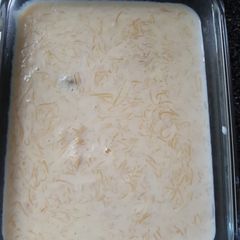 A picture of Vermicilli with milk# Eid k pakwan.