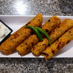 A picture of Methi Thepla.
