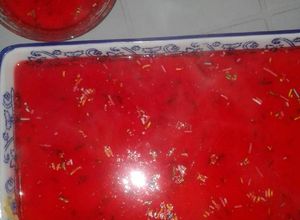 صورة لوصفة حلى طبقات الكستر والجلي