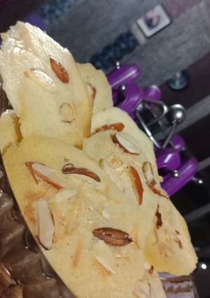 Foto resep Crispy Almond Cookies