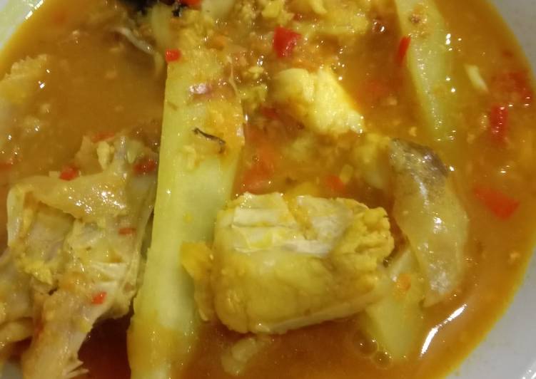 "Asam pedas timun ikan tapah"🙏😘