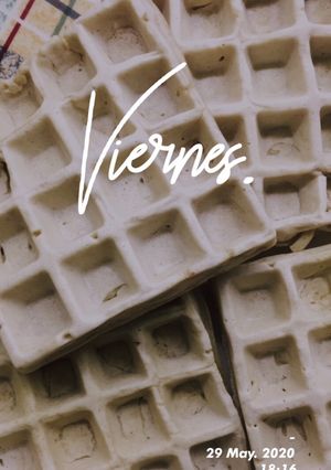 Una foto de • Waffles (o tortitas) <sin azúcar>