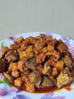 Foto resep Sambel goreng ati ampela+tempe