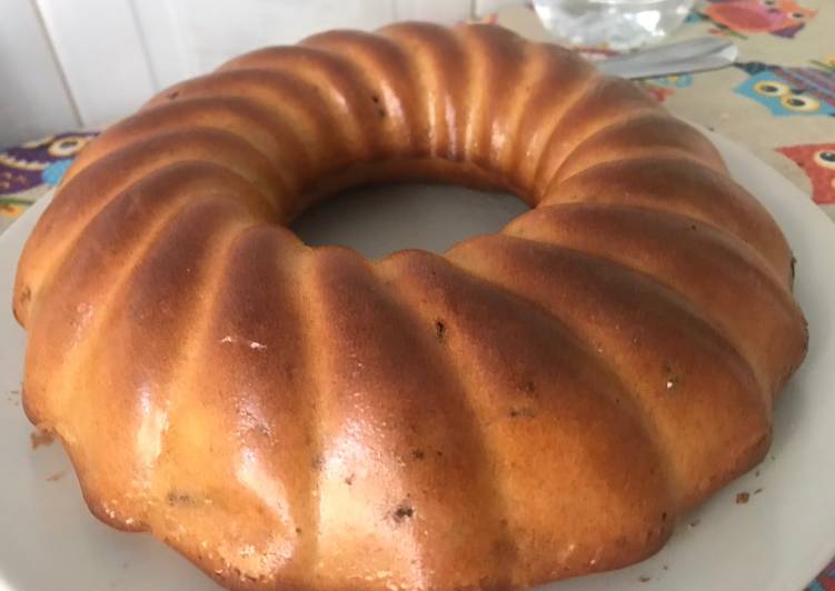 Bizcocho de plátano y dátiles fit