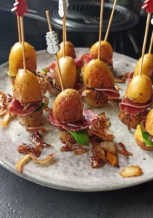Une photo de Mini burgers de grenaille