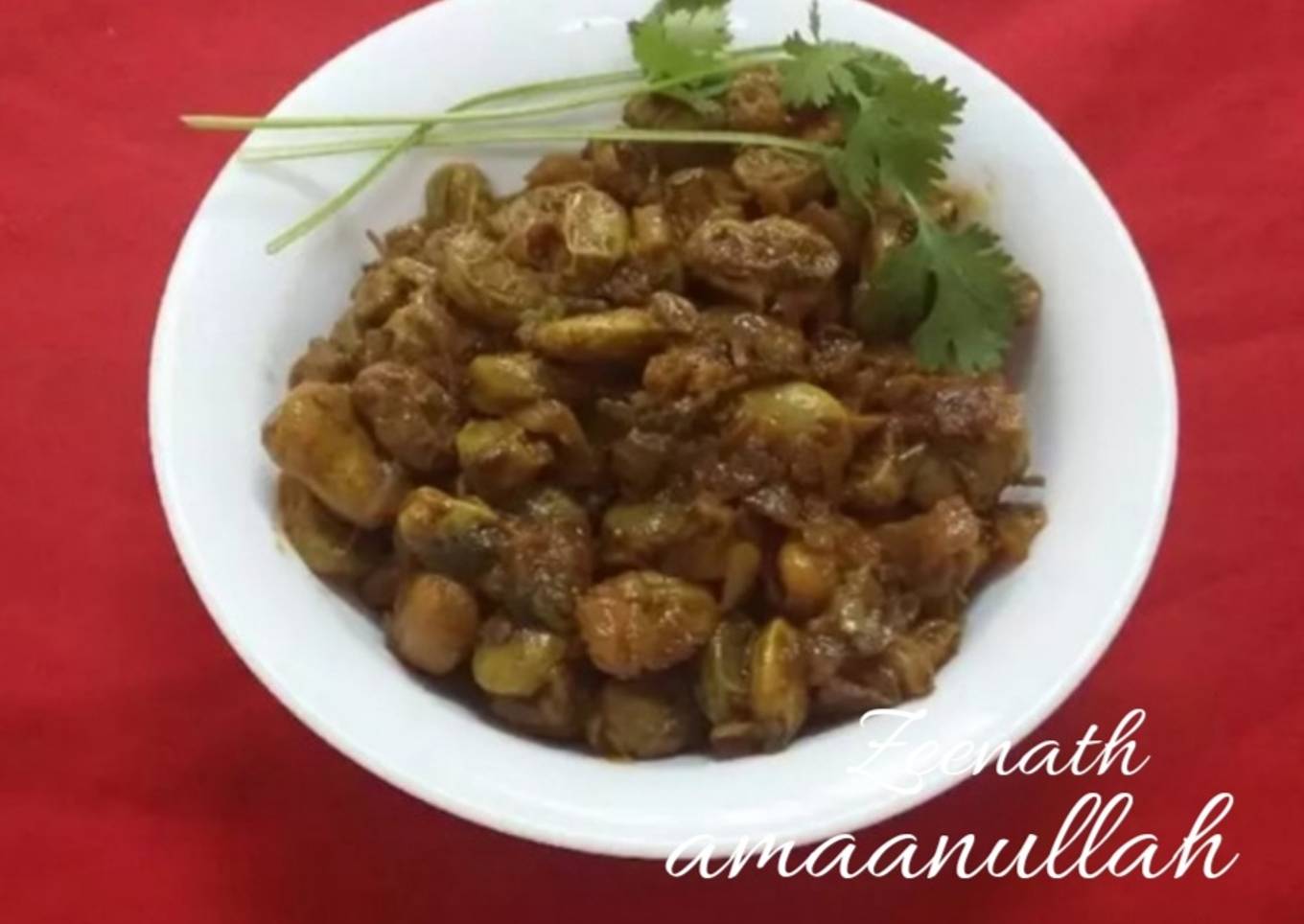 Indian Butter Beans Masala