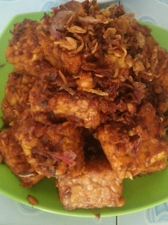 Foto resep Tempe bacem ngasal warnas teh yuyun