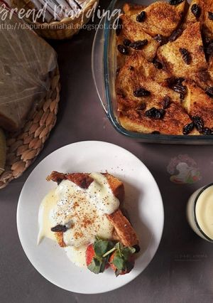 Foto resep Bread Pudding / Puding Roti