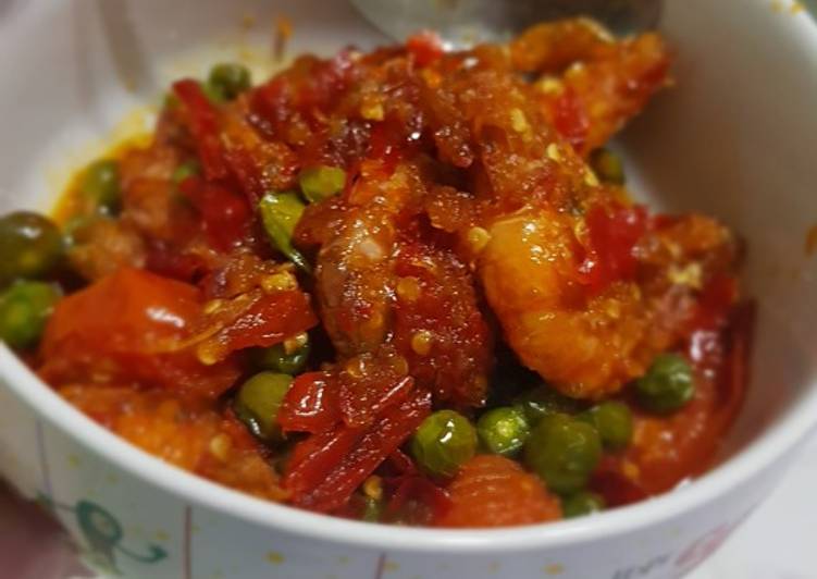 Sambal Udang Pete Leunca