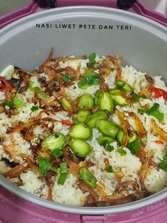 Foto resep Nasi Liwet Pete dan Teri Magic Com