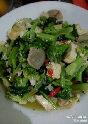 Foto resep Oseng brocoli&sawi hijau