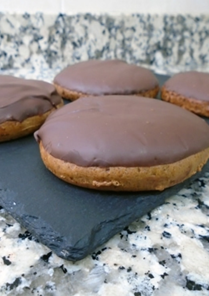 Una foto de Lebkuchen o pan de especias alemán