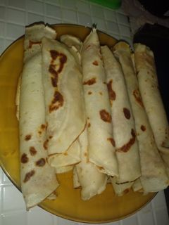 Una foto de Panqueques con Dulce de Leche 😍❤
