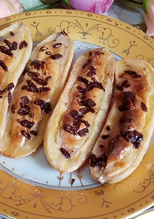 Foto resep 🍌melted roasted banana🍌