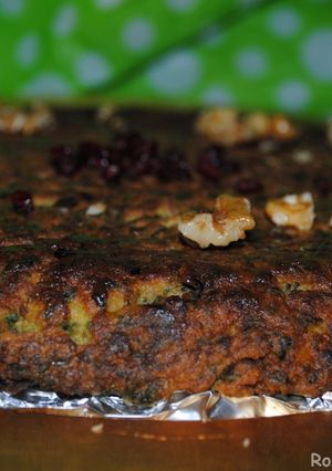 A picture of Persian Spinach & ground beef frittata.